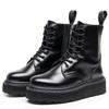 8-дырочные ботинки Dr. Martens 1460 на толстой подошве, боковая молния, британские женские короткие ботинки, подошва-маффин, легкие рабочие ботинки