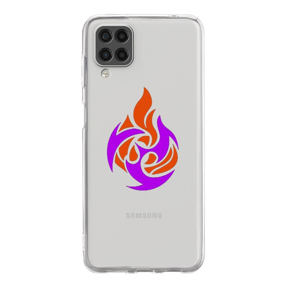 Милый чехол для телефона с логотипом Genshin Impact для Samsung A51 A71 A21S A12 A11 A31 A41 A01 A03S A13 A33 A73 A53 A52 A32 5G A23 Прозрачная крышка