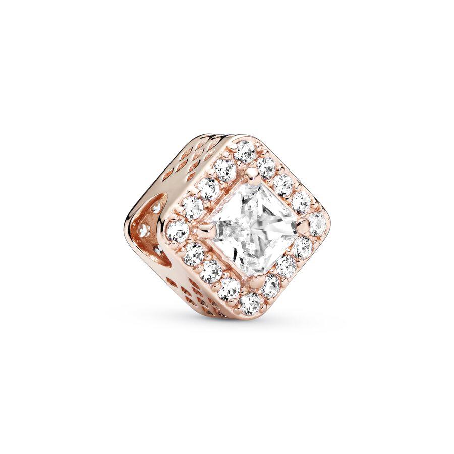 Miniso Блестящая Шарм-бусина с покрытием Rose Gold Шармы Подвески Подлинные Совместимы с медными Браслетами Ожерельями Бусины Идеально Для DIY Украшений Подарок Женщине