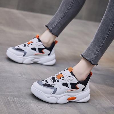 Мода 2024 года, женские массивные кроссовки, модные удобные дышащие женские осенние повседневные спортивные теннисные туфли на платформе, теннисные туфли женские