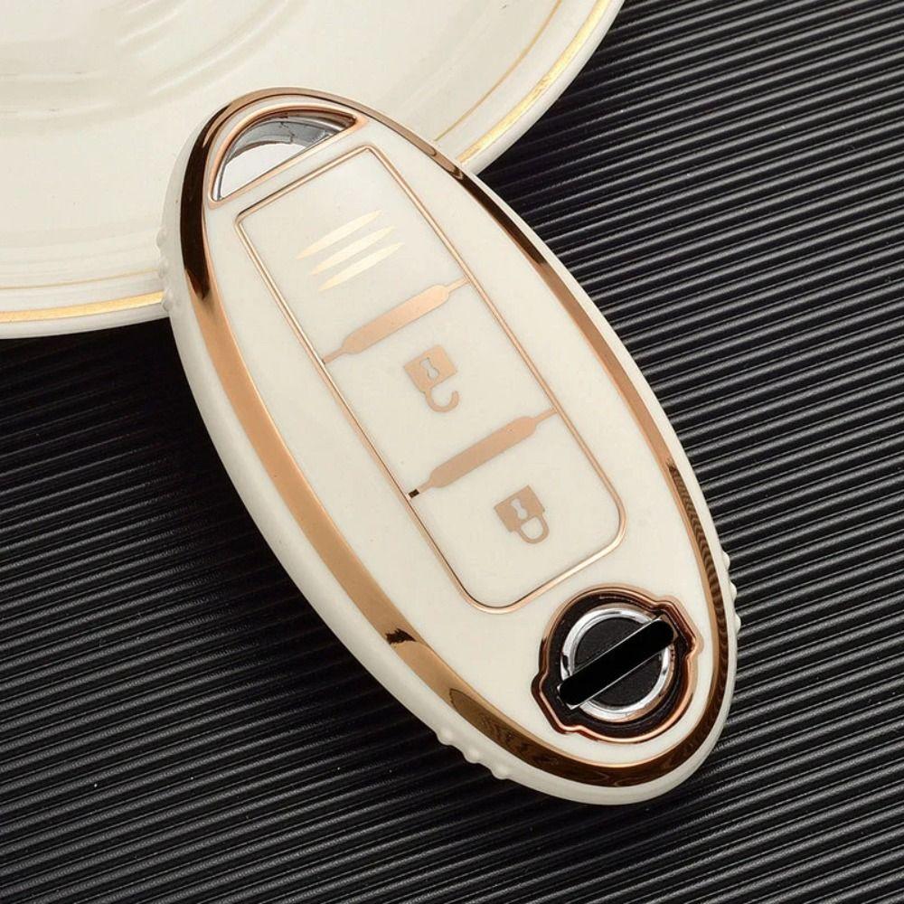 Мягкий чехол для ключей из ТПУ для Nissan/Qashqai/Juke J10 J11/Pathfinder Note/Infiniti, автомобильные аксессуары