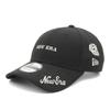 New Era Кепка Golf 9FORTY - Вышивка Archive Logo - Техническая Спортивная Шляпа - Черный - Один Размер