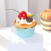 Decoration Faux Cream Cake Simulation Kitchen Artificial Fruit Cupcake Food Desserts Model
