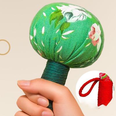 Ай Цао Молоток Меридианный Ударный Молоток Нога Все Тело Стопа Ударный Стиль Наполнение Ай Цао Ручная Работа Талия Плечо Шея