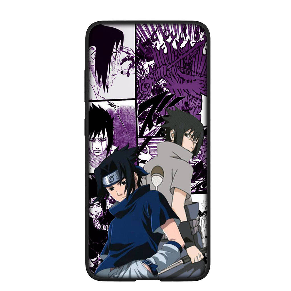 Phone Case for iPhone 17 15 16 Plus Redmi Note 14 12 11 13 Pro Max Huawei P30 P20 Lite OPPO A60 A40 A80 A54 Sasuke Uchiha Coque Narutos Cartoon Cover