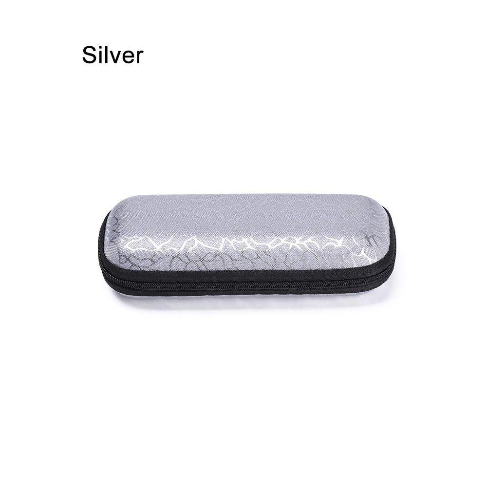 Unisex Rectangle Containers Eyewear Protector Hard Eye Glasses Zipper Box Sunglasses Case
