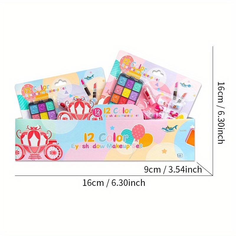 Kids Makeup Kit for Girl Toys Washable Real Cosmetic Makeup Girls Princess Gift Play Make Up Toys for Toddler Safe & Non-Toxic