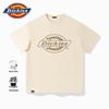 Мужская американская модная футболка Dickies с коротким рукавом, 100% хлопок, B