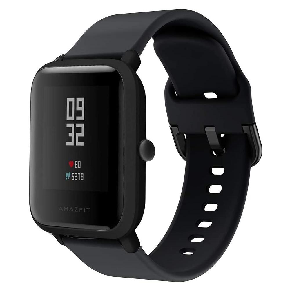 Силиконовый ремешок 20 мм/22 мм Для Amazfit GTS/2/2e/4/3/GTS2 Mini/GTR 4/47 мм/GTR2/2e/stratos 2 Браслет для часов Amazfit bip 6 5 3 ремешки