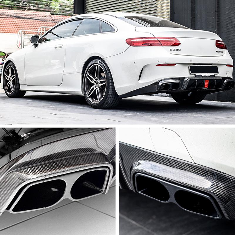 Совместимый выхлоп Brabus для Mercedes-Benz C-Class W205, E-Class W212/W213, S-Class W222 Модификация выхлопной системы