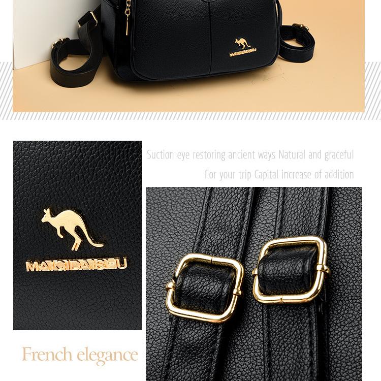 Новый стильный рюкзак, женский модный простой школьный рюкзак в студенческом стиле, повседневный женский рюкзак, дорожная сумка большой вместимости