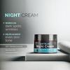 Ustraa Bright Night Kit - Пенящееся средство для умывания - Для чувствительной кожи - 150 мл | Удержание влаги | с керамидами и ночным кремом - De-tan