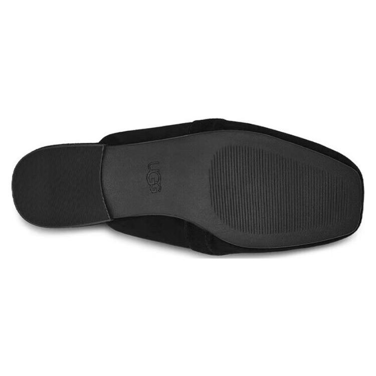 UGG Janaya Sheepskin Casual Comfortable Fashion Sandals Women Sandals Black 1136891-BLKS