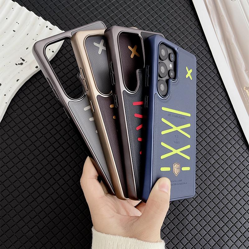 Для Samsung Galaxy S23 S24 S25 Ultra Plus Чехол KIGC Серия Symphony Сильный Магнетизм Беспроводная Зарядка Матовая Кожаная Задняя Крышка