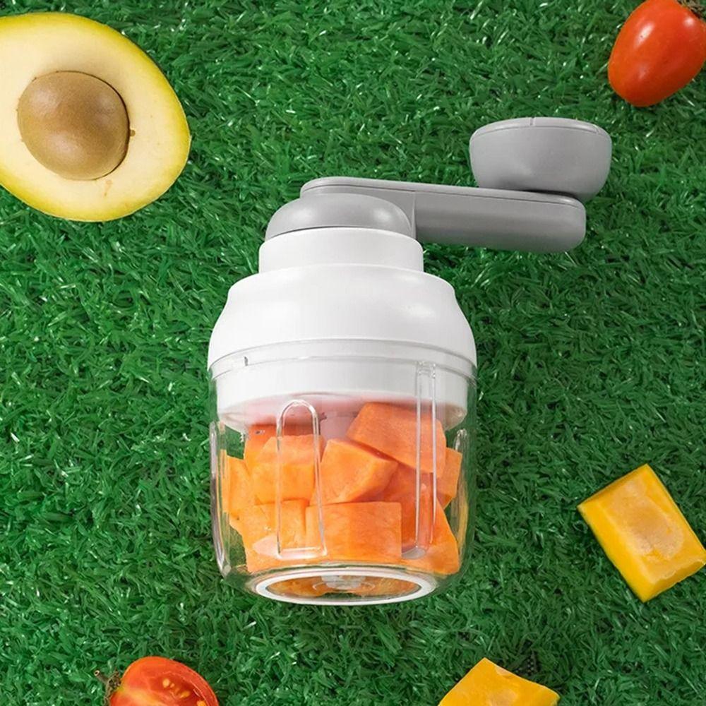 Multifunctional Vegetable Mincer 250ML Capacity Garlic Crusher Garlic Paste Maker Small Household