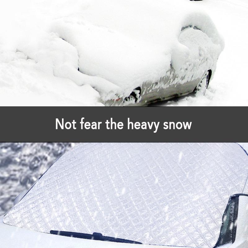 New Car Windshield Sunshade Dust Cover Automobiles Rain Ice Snow Protector Anti Heat Front Window Thick Car Cover
