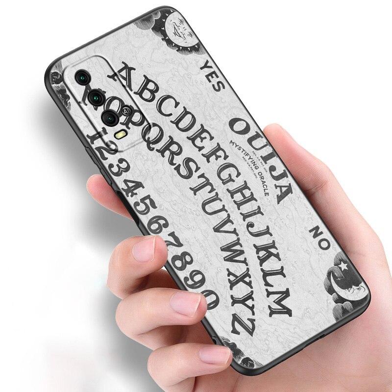 Силиконовый чехол для телефона Witches Moon Tarot Witch Ouija для Xiaomi Redmi Note 11 10 9 8 Pro 11T 10T 10S 9S 8T 9 9A 9C 9T, черный чехол