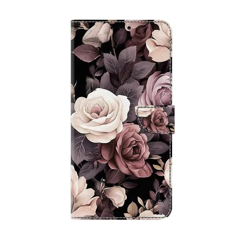 Чехол для POCO M8/PocoM8Pro для Xiaomi Poco M8 M 8 Pro Fundas Кошелек с рисунком обезьяны Флип-подставка Кожаные чехлы для телефона Обложка-книга Coque