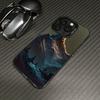 Выбор нишевого высококачественного позолоченного чехла для iPhone 13 «Снежная гора» Apple 17Pro мужской цветной серебристый IMD