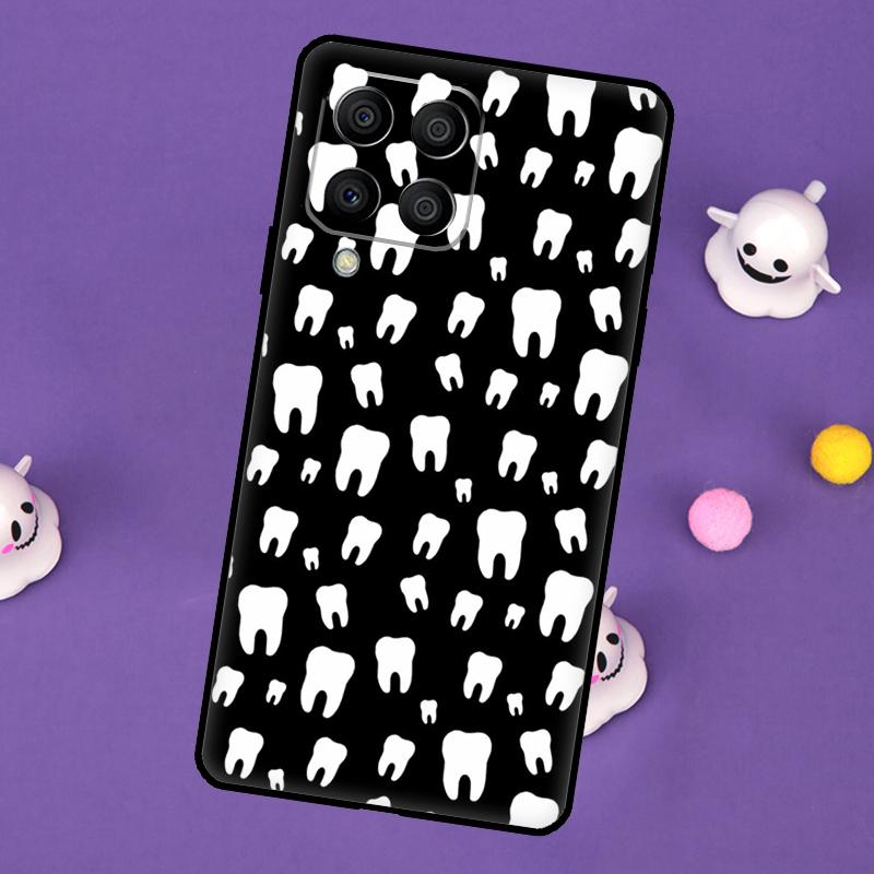 Dentist Dental Teeth Tooth Doctor Cover For Samsung Galaxy M20 M30s M33 M13 M23 M53 M15 M55 M31 M51 M14 M34 M54 M32 M52 Case