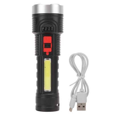 USB перезаряжаемый фонарик 500LM водонепроницаемый COB Lampwick портативный ручной фонарик для улицы