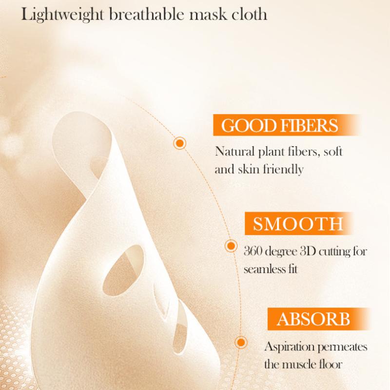 Маска с улиткой SADOER Collagen Anti-Wrinkle Firming Fine Skin Mask