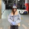 Парка с лацканами из овечьей шерсти, короткая хлопковая одежда, женская зимняя одежда, новая, маленькая, с высокой талией, утолщенная одежда-«хлеб», трендовая