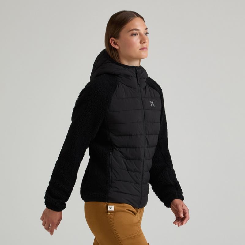 Montura Women S Hybrid Sherpa Padding Jacket Mjac72w90