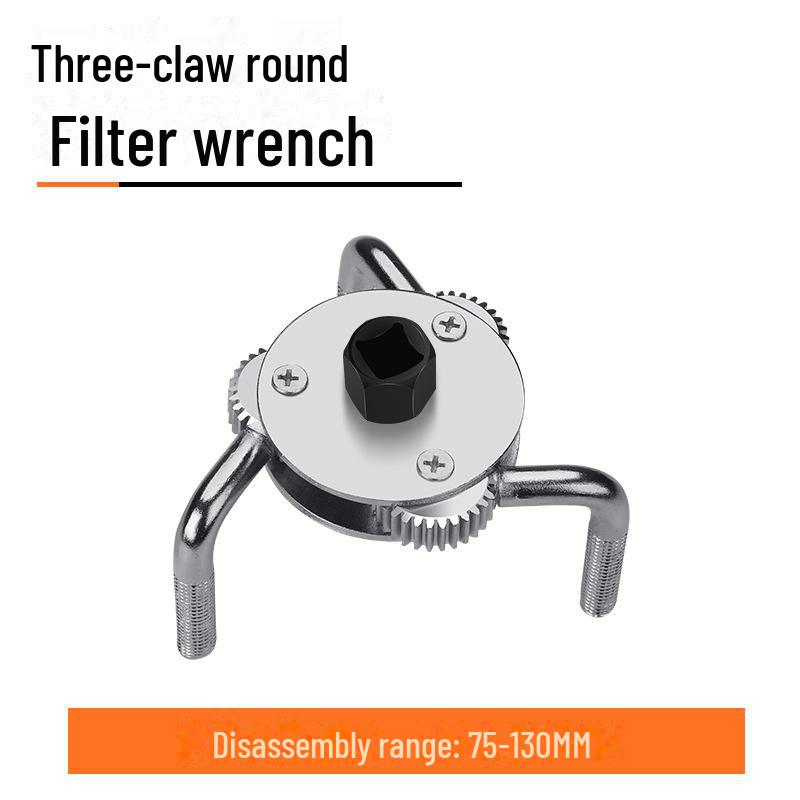 Трехзубцовый цепной ключ для масляного фильтра Green Forest