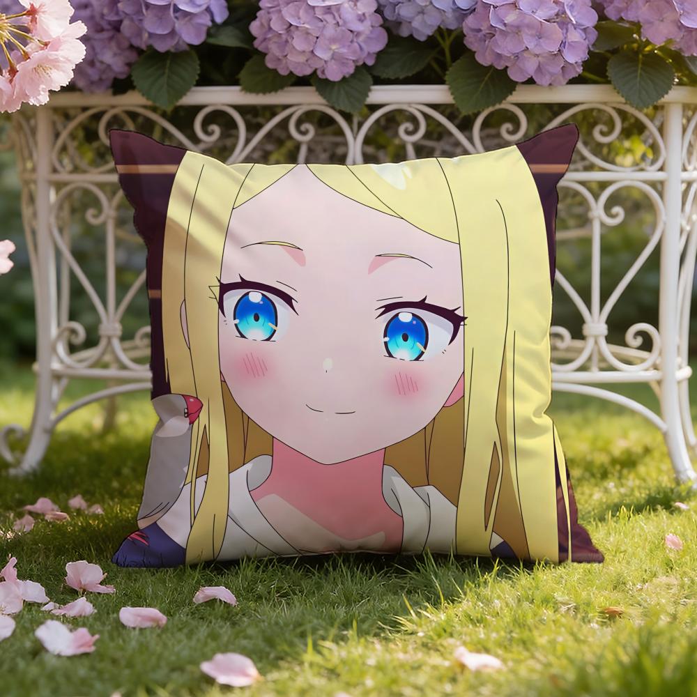 Аниме S-Сасаки и Пипс Наволочка для подушки Домашняя и автомобильная Двухцелевая наволочка: Двусторонняя конструкция для максимального комфорта