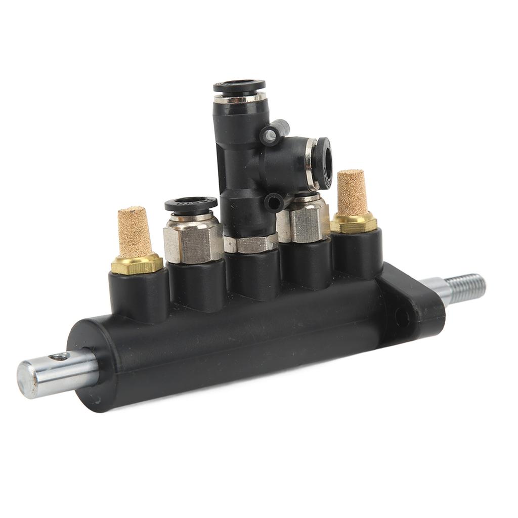 Tire Changer Machine Air Control Foot Pedal Valve 5 Way Aluminium Alloy 36mm Hole Distance Replacement Supplies