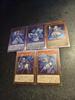 Yu-gi-oh! 5pcs/set Tearalaments  Diy Self-made Card Collection Cards Gauze Flash Anime Toy Gift Colorful Flash