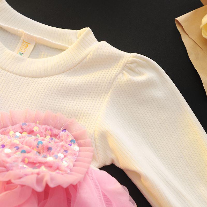 Платье для девочки Платье на годик Платье-торт для девочки Детское модное платье принцессы для девочки