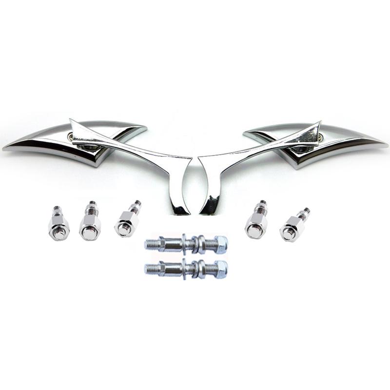 M8 M10 мотоциклетные зеркала заднего вида для Harley Dyna Electra Glide Road Glide Sportster 883 1200 Softail вид сзади сбоку