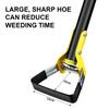 Прочный, длительный срок службы, легкость сборки и разборки, регулируемый садовый культиватор для домашнего использования, мотыга со стременем