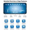 APP Прямая трансляция Радиоуправляемые подводные лодки с камерой 6 каналов Подводная камера Лодки на радиоуправлении Для улицы Взрослые и дети Подарок