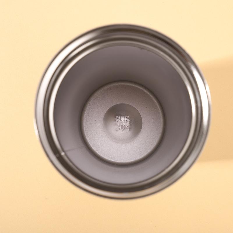 Новая модная кофейная кружка, кружка из нержавеющей стали 304 для мужчин и женщин, простая чашка для питья, портативный автомобиль, подарки на открытом воздухе.