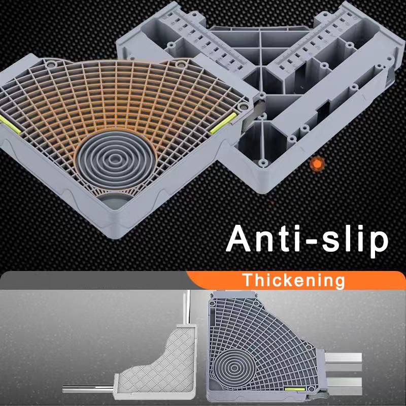 Подставка для стиральной машины Мебель Подвижная база Держатель для холодильника Стиральная машина Регулируемый кронштейн Колеса Холодильник Поднятый