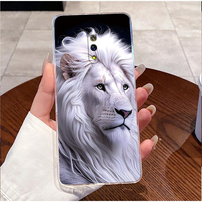 Чехол для OPPO K3 / Realme X RMX1901 RMX1903 Прозрачный Роскошный Милый Сердечко Кролик Забавный Чехол для Телефона Мягкий Силикон ТПУ Задняя Крышка