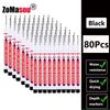 20mm 1-100Pcs Waterproof Deep Hole Marker Long Head Markers Pen Woodworking for Metal Carpenter White/Black/Red/Blue/Green Ink