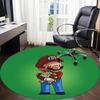 M-Mario Office Round Area Rug, Under Office Chairs Bedroom Living Room Home Decor  a1022302