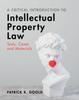 Книга A Critical Introduction To Intellectual Property Law : Texts, Cases and Materials