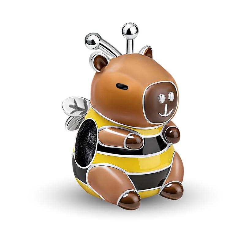 Медно-розовый фен-коала, подвеска-шарм «Оленёнок» для женщин, браслеты «Сделай сам», высококачественная персонализированная изысканная бижутерия