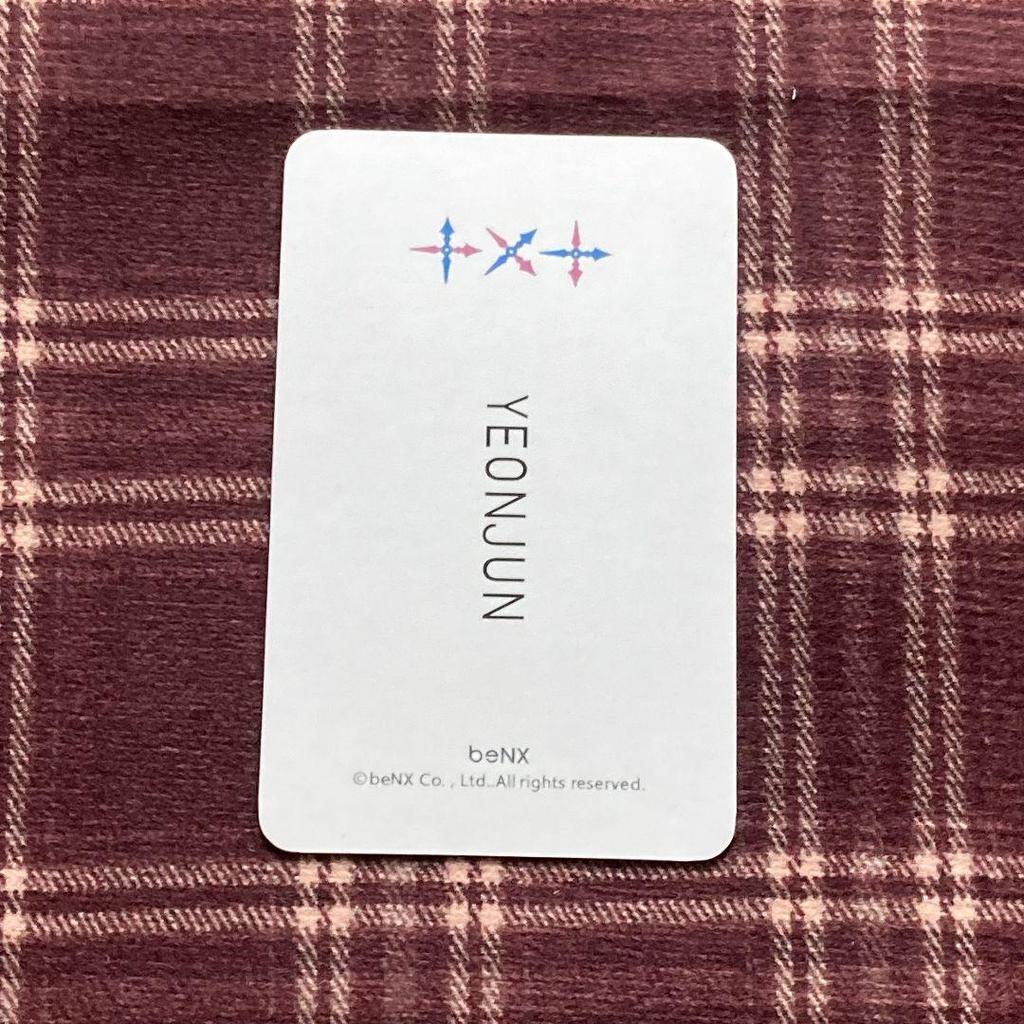 [USED] TXT Yeonjun MAGIC HOUR weply FC Bonus Limited Trading Card