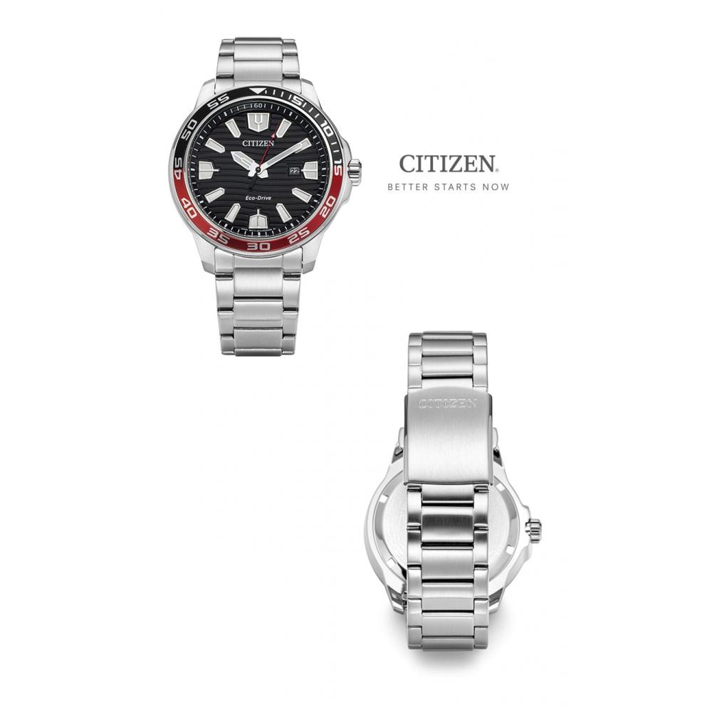 Citizen Aw1527 86e Мужские металлические часы