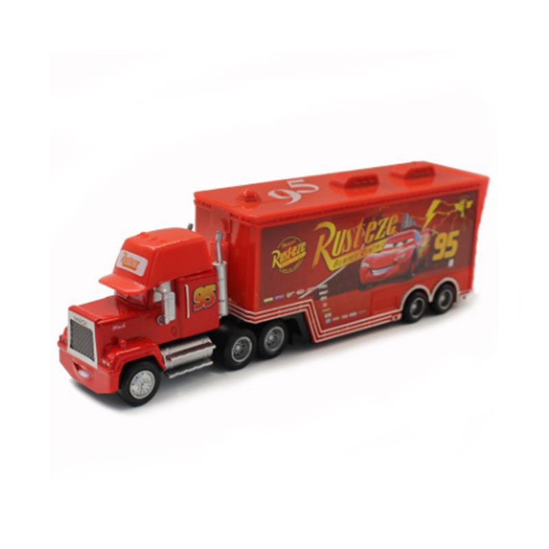 1:55 Тачки 3 Молния МакКуин Черная гроза Джексон Шторм Дядя Мак Грузовик Серия Сплав Машинки Игрушки игрушка для мальчика подарок ребенку