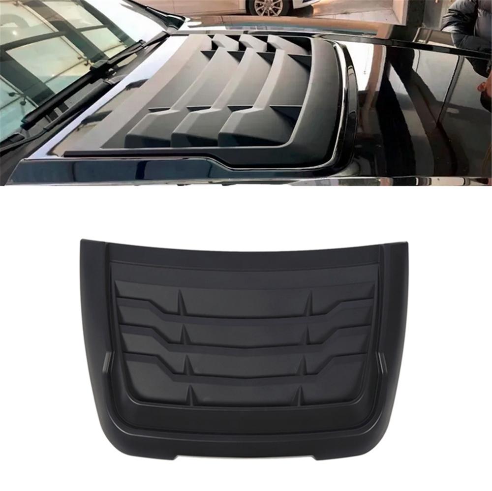 Внешняя накладка на капот автомобиля, воздухозаборник, решетка, отделка, черный АБС-пластик