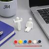 Handmade Art Collection 8Pcs Paintable Blank 3D Printed Chameleon Figurines, DIY Unpainted White Craft Project Model Kit with Painting Brushes,