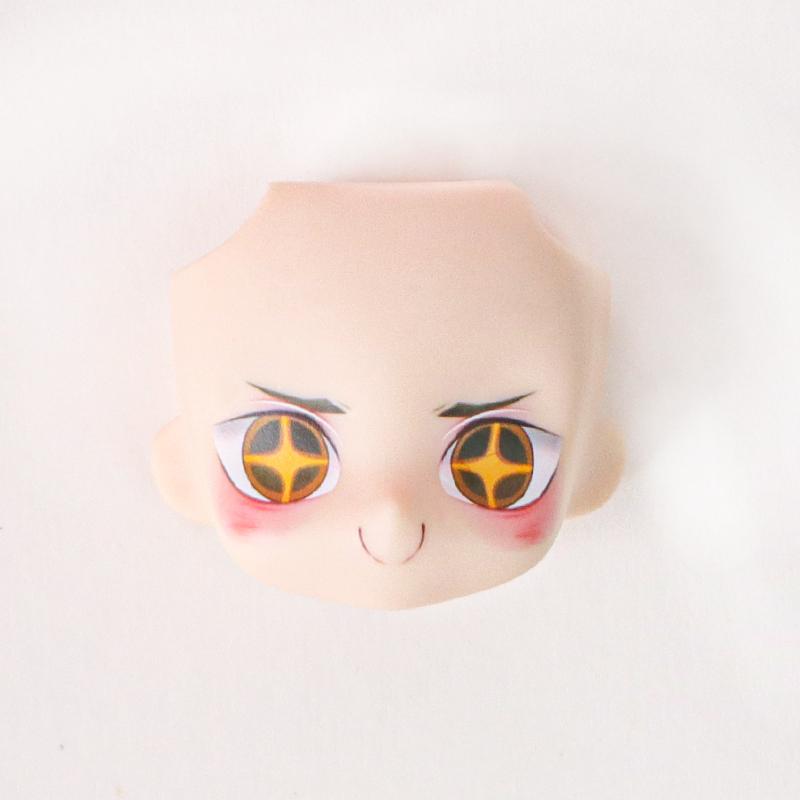 OB11 Кукольное Лицо 1/12 BJD Кукольное Лицо С 3D Аниме Наклейка Глаза Милые Меняющиеся Лица Для GSC Головы DIY Аксессуары Для Девочки Подарочные Детские Игрушки