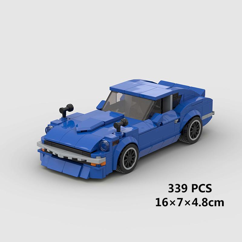 Городская самодельная модель гоночного автомобиля Super Race Car Speed ​​Model Building Bricks: ралли, спорт, гонки, полицейская машина, технический набор, подарок на Рождество.